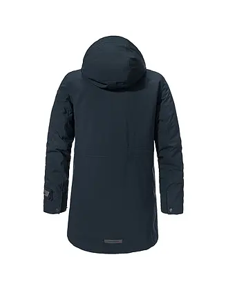 SCHÖFFEL | Parka d'hiver 3 en 1 pour femmes Style Borkol à capuche | dunkelblau